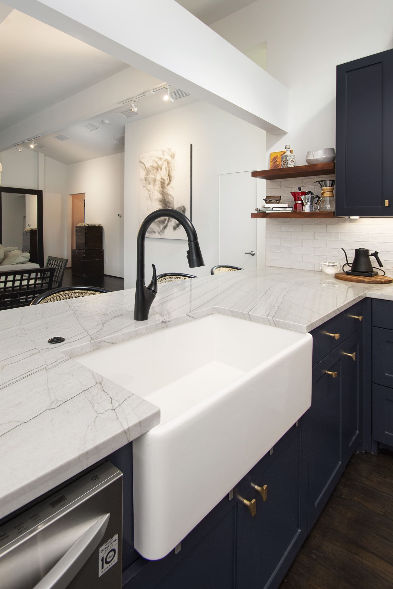 Kitchen sink in Dallas, TX home remodel by Sardone | McLain