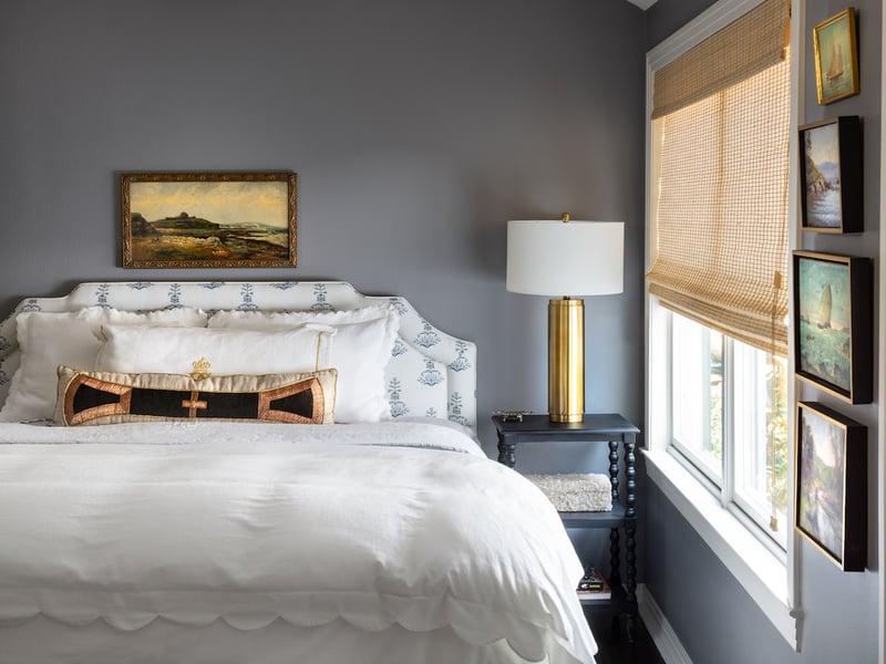 Dallas bedroom remodel with window by Sardone | McLain