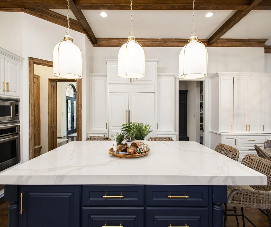 kitchen with pendants sardone