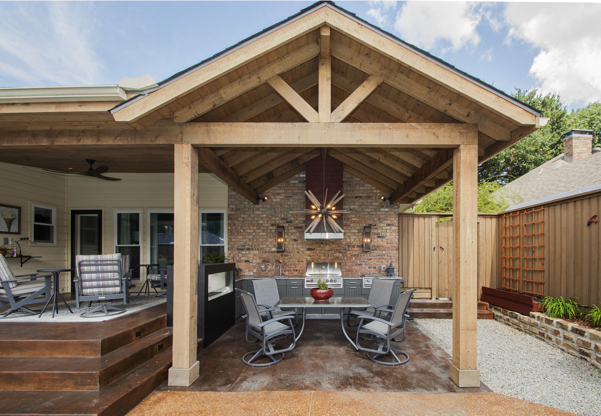 Award-Winning Pool and Patio Outdoor Living Space